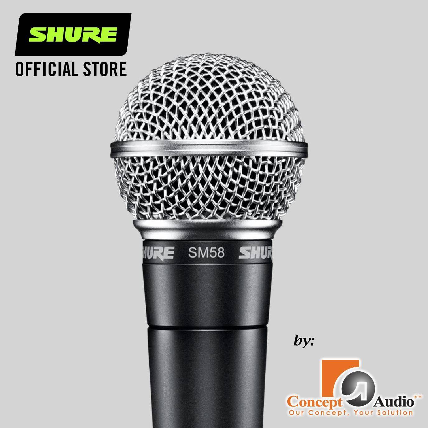 Shure SM58-LC Dynamic Handheld Vocal Microphone