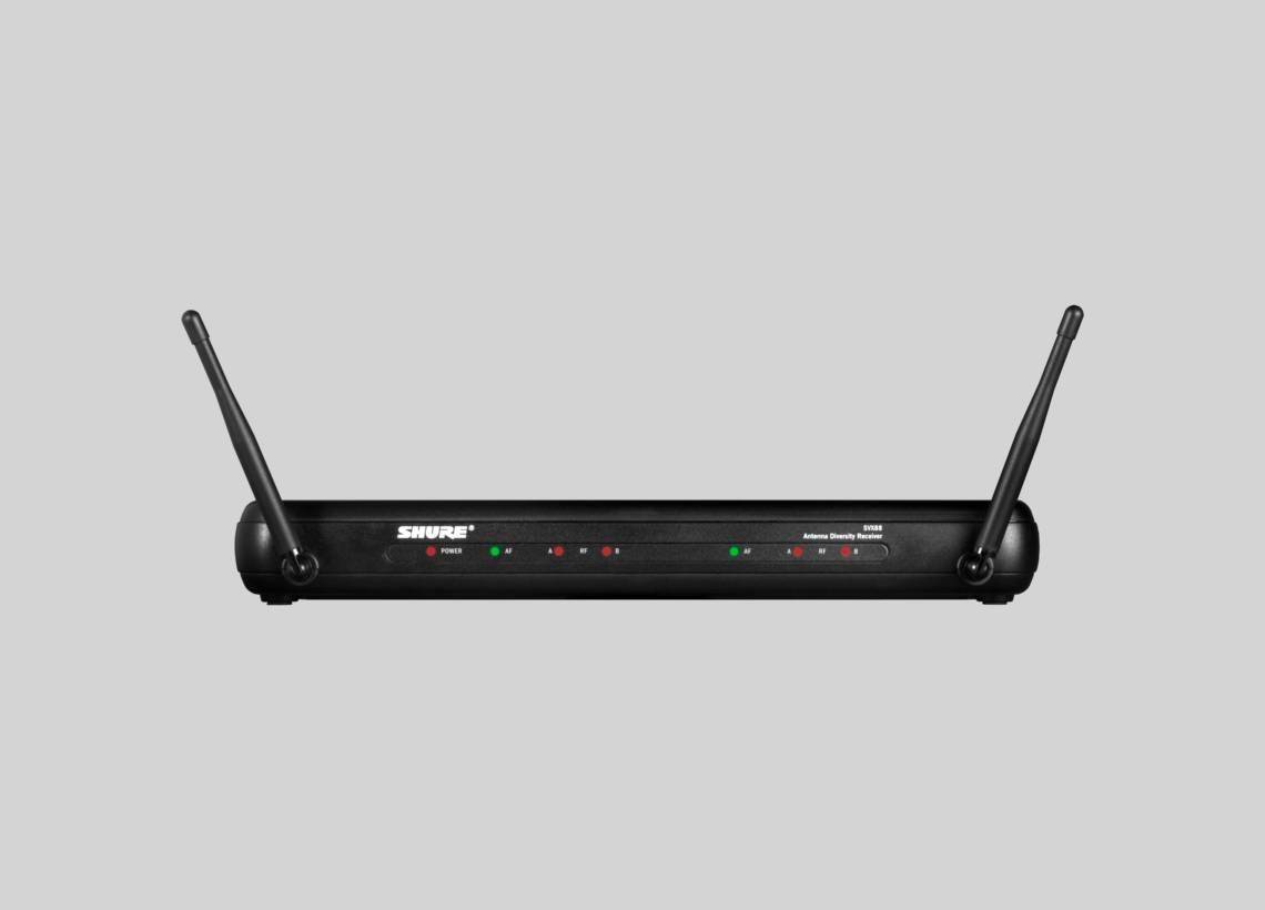 SHURE SVX288/PG58 Dual Vocal Wireless System